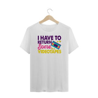 Nome do produto Camiseta Plus Size Return Some Videotapes | Conforto para rebobinar memórias