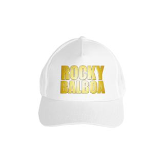 Nome do produto Boné com Tela Rocky Balboa | levante a guarda do estilo