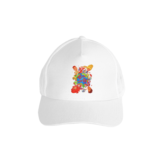 Nome do produto Boné Trucker B-52’s Globo Pop | dance a nostalgia