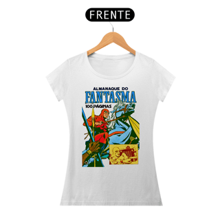 Nome do produto Camiseta Feminina Fantasma – Capa Almanaque | Emane poder retrô