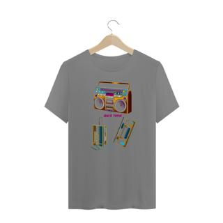 Nome do produto Camiseta Plus Size 80’s Time | Conforto para dar play nas lembranças