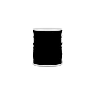 Nome do produto Caneca Billy Idol em Negativo | Rock e atitude em cada gole