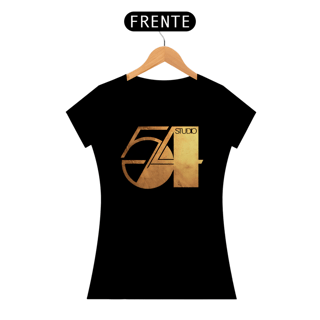 Nome do produto Camiseta Feminina Studio 54 | Brilho e estilo das noites disco