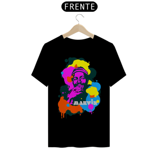 Camiseta Unissex Marvin Gaye Pop Colors | Leve a Motown no peito