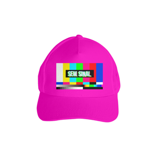 Nome do produto Boné Trucker TV Sem Sinal | glitch nostálgico