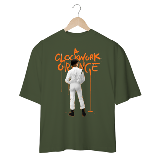 Nome do produto Camiseta Oversized Unissex Laranja Mecânica | vista o clássico subversivo