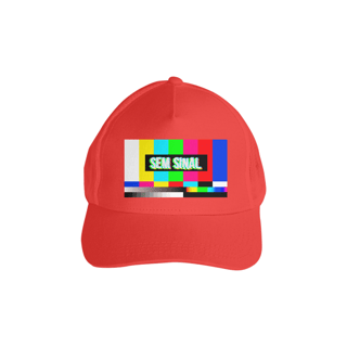 Nome do produto Boné Trucker TV Sem Sinal | glitch nostálgico