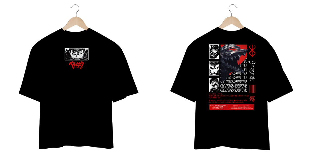 Nome do produto: Berserk -  Oversized