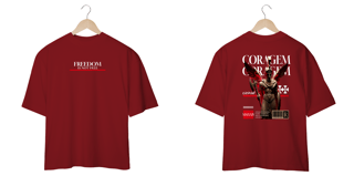 Nome do produto Oversized - Coragem