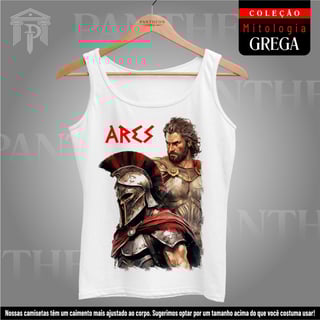 Regata Branca - Deus Ares (Mitologia Grega)