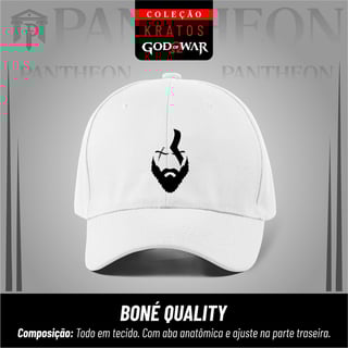 Boné Quality Kratos Branco