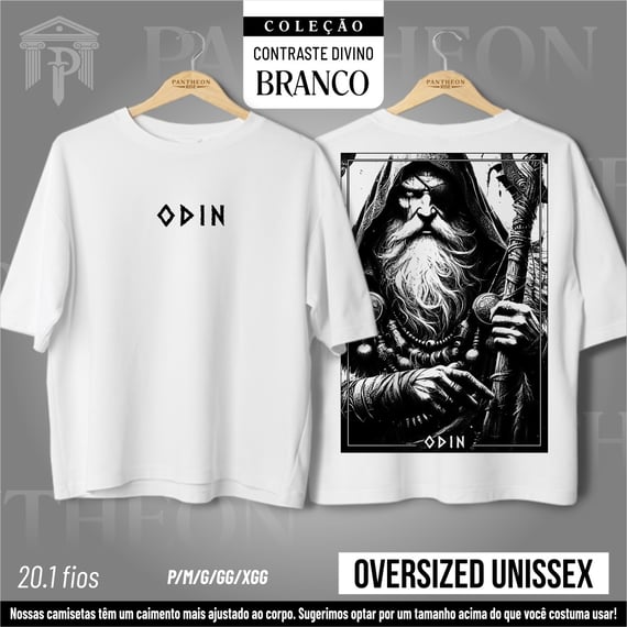 Oversized Unissex Frente e Costas - 