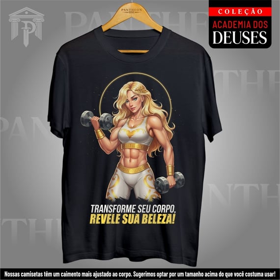 Camiseta Unissex - Afrodite Corpo e Beleza