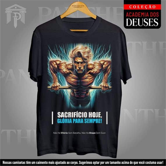 Camiseta Unissex - Apolo Glória para sempre