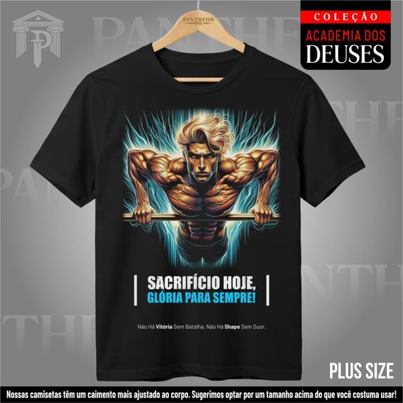 Plus Size Unissex - Apolo Glória para sempre