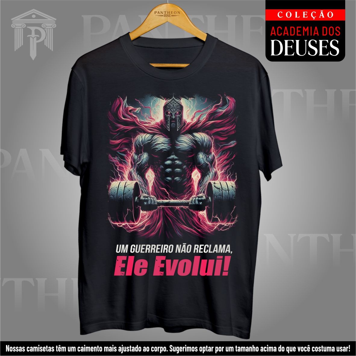 Nome do produto: Camiseta Unissex - Ares em Evolução