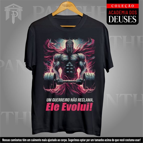 Camiseta Unissex - Ares em Evolução