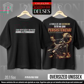 Oversized Unissex - Ares Rumo a Eternidade!