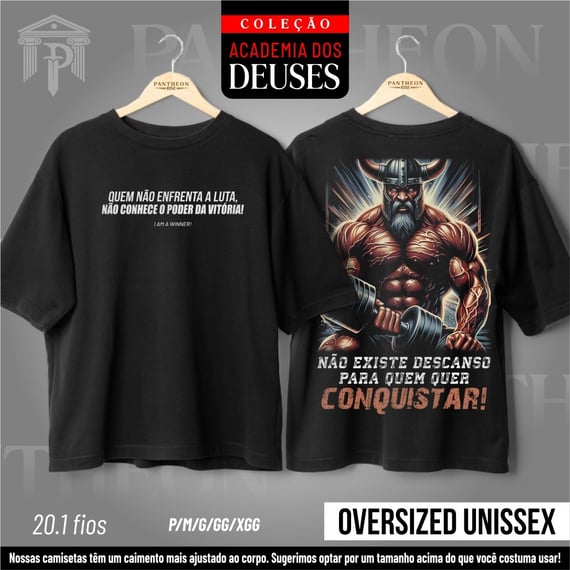 Oversized Unissex - Poder da Vitória!