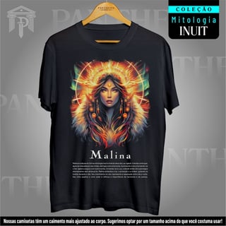 Camiseta Unissex - Deusa Malina (Mitologia Inuit)