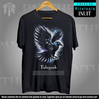 Nome do produto Camiseta Unissex - Deus Tulugaak (Mitologia Inuit)