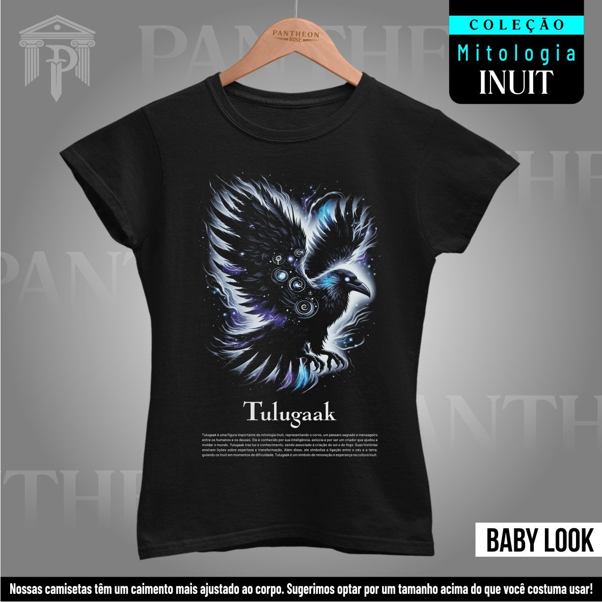 Nome do produto: Baby Look - Deus Tulugaak (Mitologia Inuit)