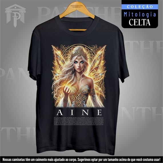 Camiseta Unissex - Deusa Aine (Mitologia Celta)