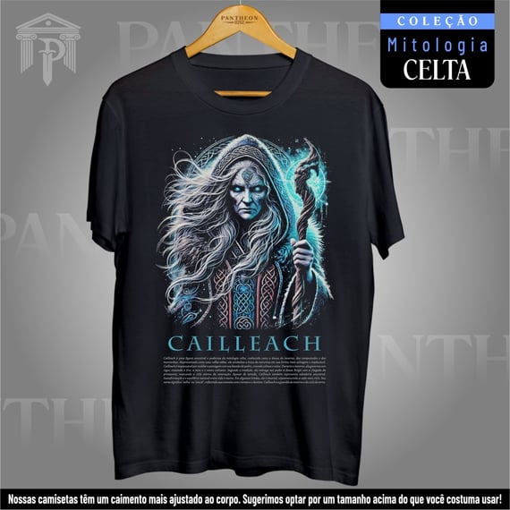 Camiseta Unissex - Deusa Cailleach (Mitologia Celta)