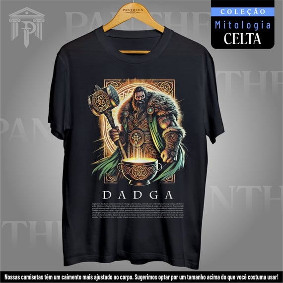 Camiseta Unissex - Deus Dagda (Mitologia Celta)