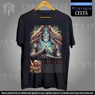 Camiseta Unissex - Deus Lugh (Mitologia Celta)
