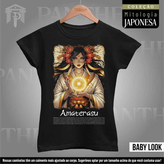 Baby Look - Deusa Amaterasu (Mitologia Japonesa)