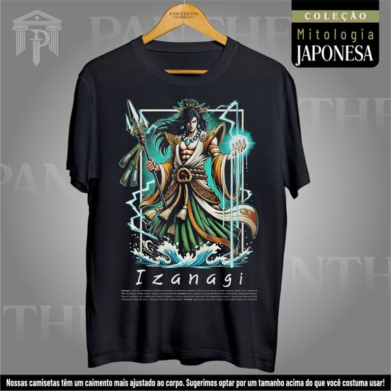 Camiseta Unissex - Deus Izanagi (Mitologia Japonesa)