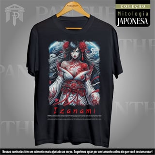 Camiseta Unissex - Deusa Izanami (Mitologia Japonesa)