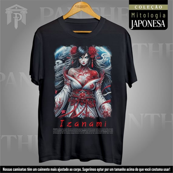 Camiseta Unissex - Deusa Izanami (Mitologia Japonesa)