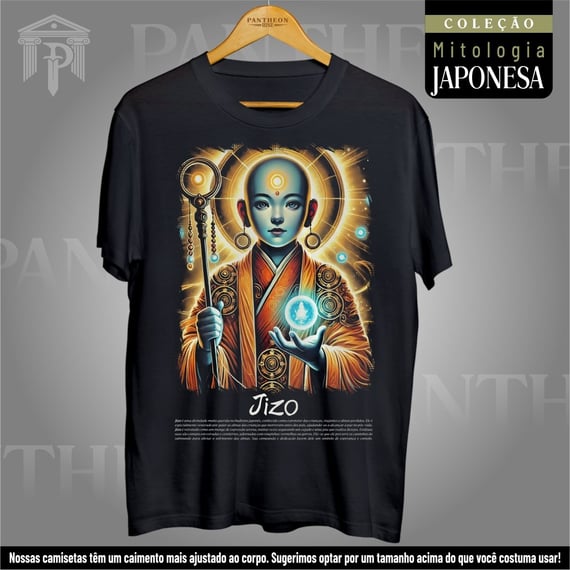 Camiseta Unissex - Jizo (Mitologia Japonesa)