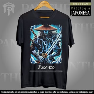 Camiseta Unissex - Deus Susanoo (Mitologia Japonesa)