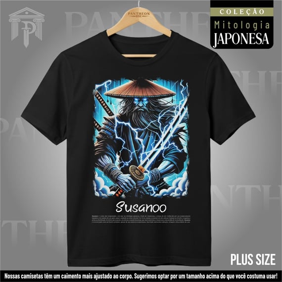 Plus Size Unissex - Deus Susanoo (Mitologia Japonesa)