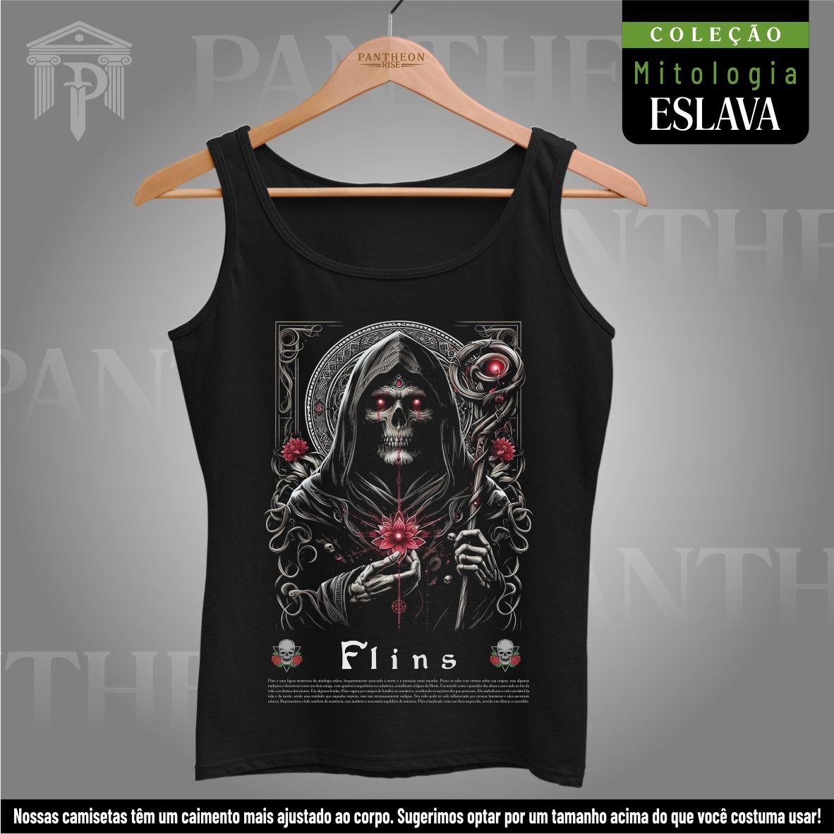 Nome do produto: Regata - Flins (Mitologia Eslava)