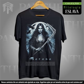 Camiseta Unissex - Deusa Morana (Mitologia Eslava)