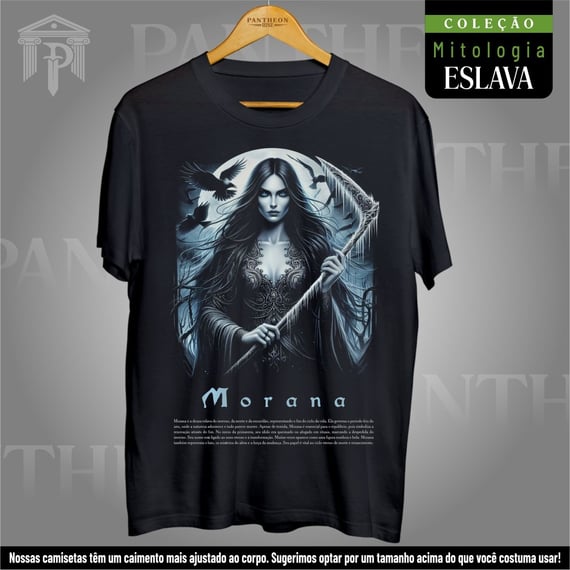 Camiseta Unissex - Deusa Morana (Mitologia Eslava)
