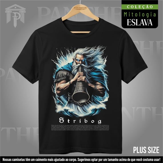 Plus Size Unissex - Deus Stribog (Mitologia Eslava)
