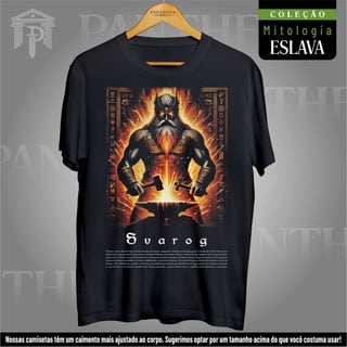 Camiseta Unissex - Deus Svarog (Mitologia Eslava)