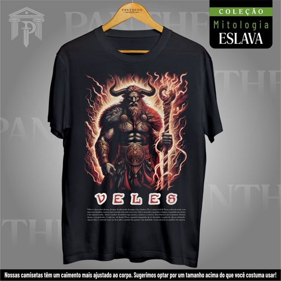 Camiseta Unissex - Deus Veles (Mitologia Eslava)