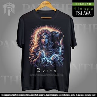 Camiseta Unissex - Deusa Zorya (Mitologia Eslava)