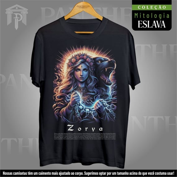 Camiseta Unissex - Deusa Zorya (Mitologia Eslava)