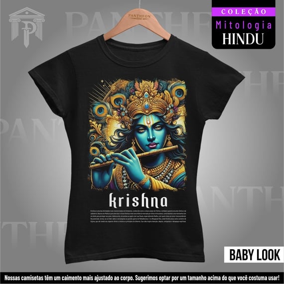 Baby Look - Deus Krishna (Mitologia Hindu)