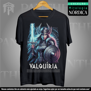 Camiseta Unissex - Valquíria (Mitologia Nórdica)