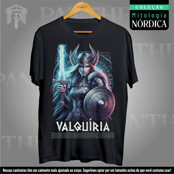 Camiseta Unissex - Valquíria (Mitologia Nórdica)