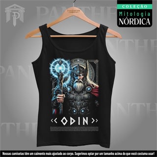 Nome do produto Regata - Deus Odin (Mitologia Nórdica)