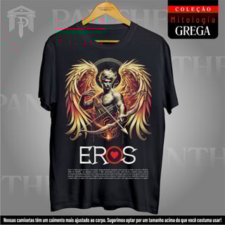 Camiseta Unissex - Deus Eros (Mitologia Grega)